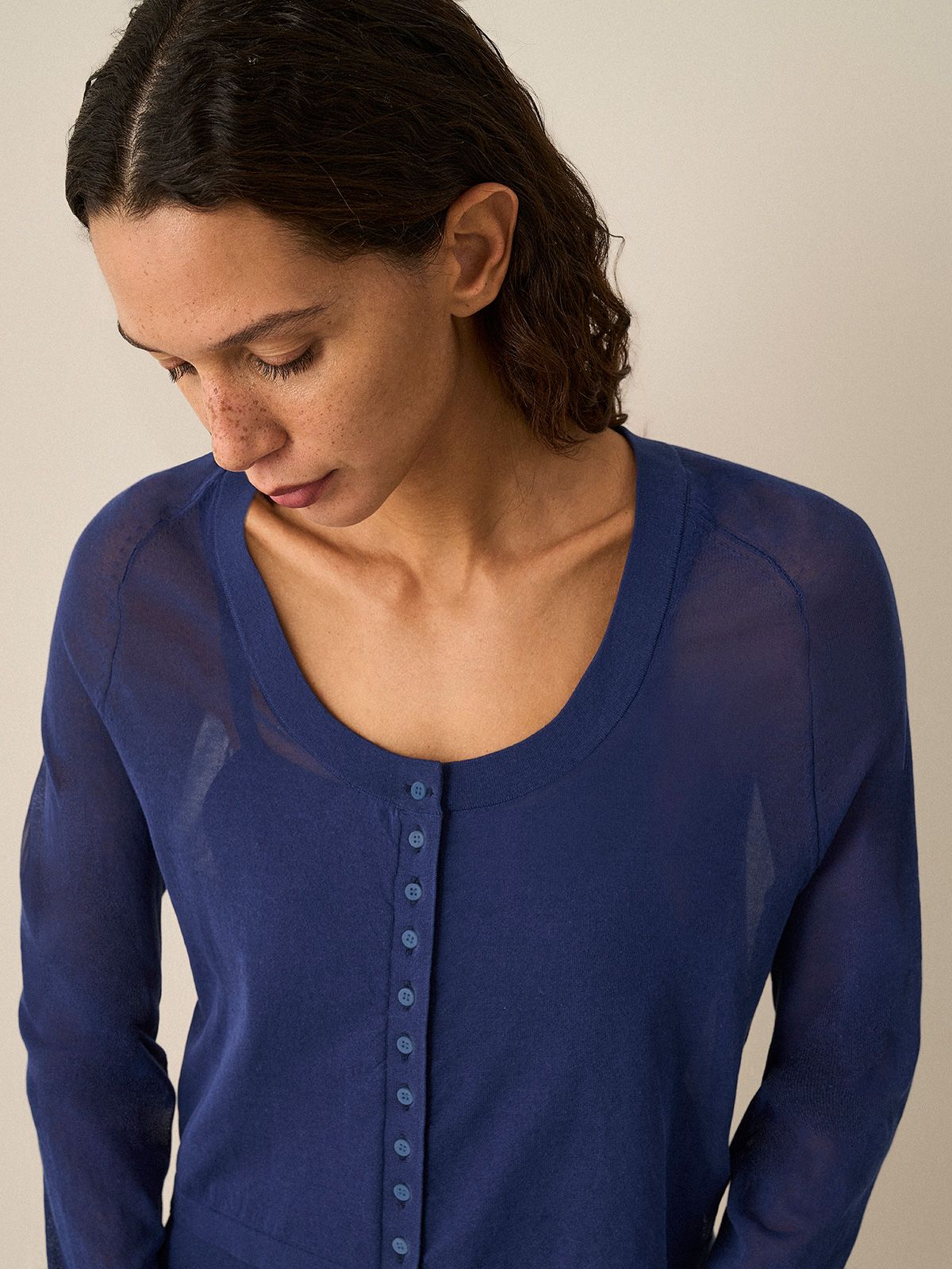 SHEER 01 - Blue, M/2
