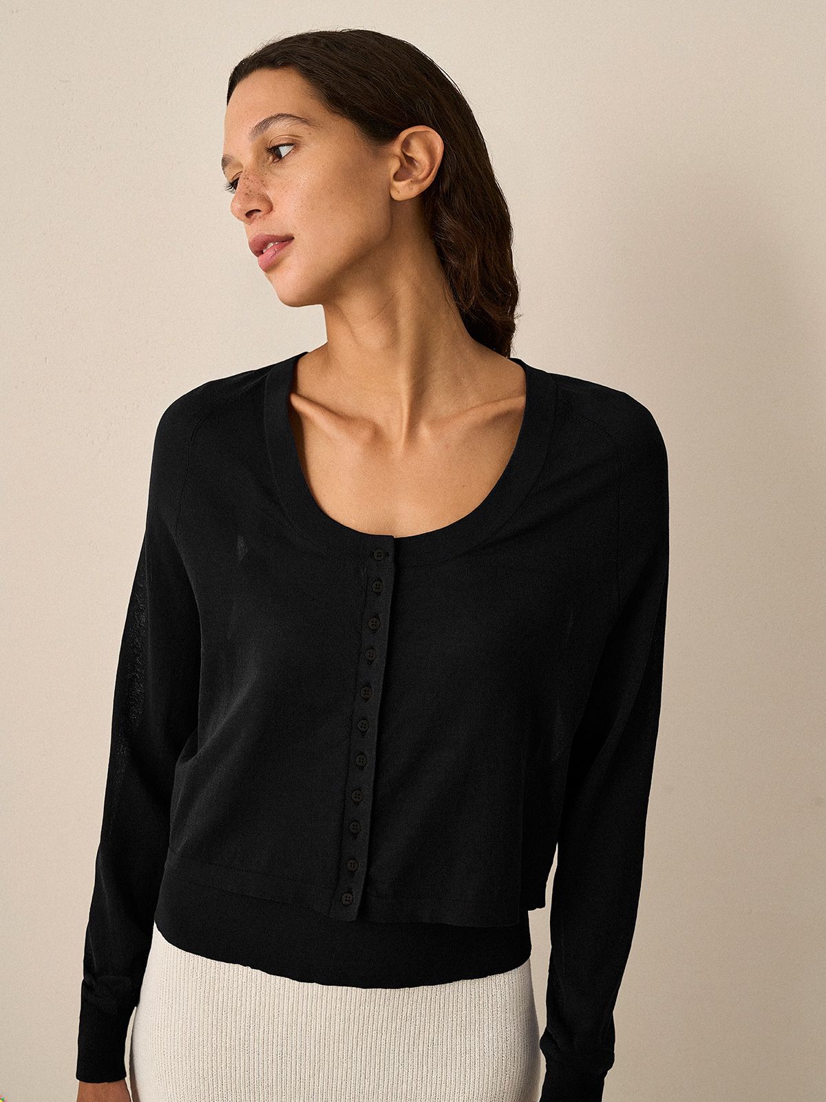 SHEER 01 - Black, M/2